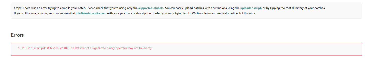 errors